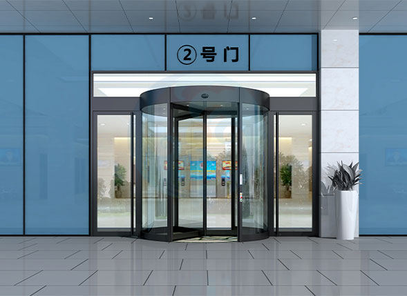 三翼旋轉門